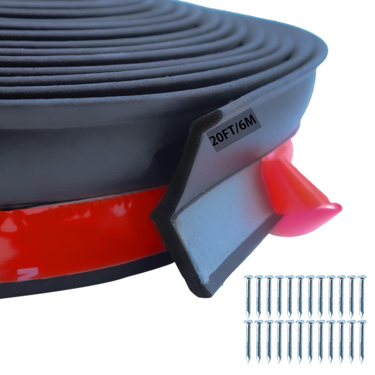 Buy Universal Garage Door Seal 6m, Multipurpose Garage Door Bottom