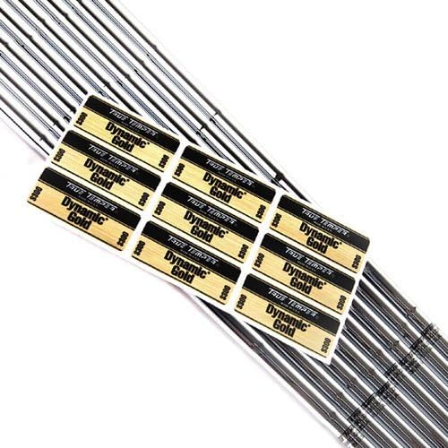 Dynamic Gold S300 .370 3-pw Parallel Shaft Set of 8 Stiff Flex