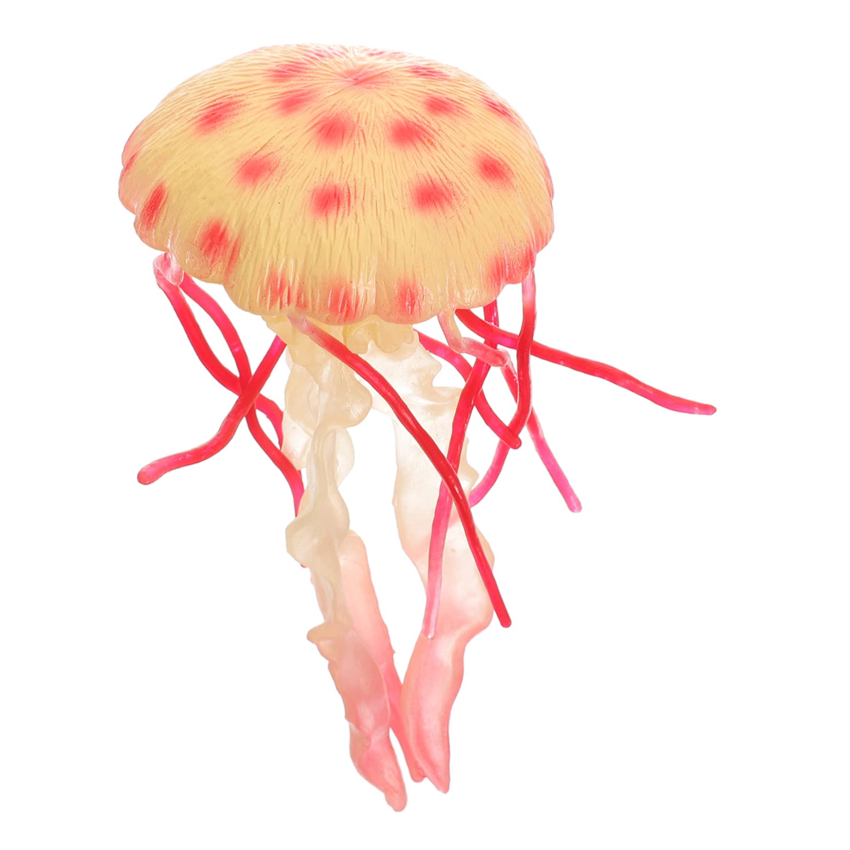 Toyvian Realistic Jellyfish Model Simulation Decor for Boy Girl Compact Ocean Toy for Home Aquarium Safe Tabletop Sea Creature Figures