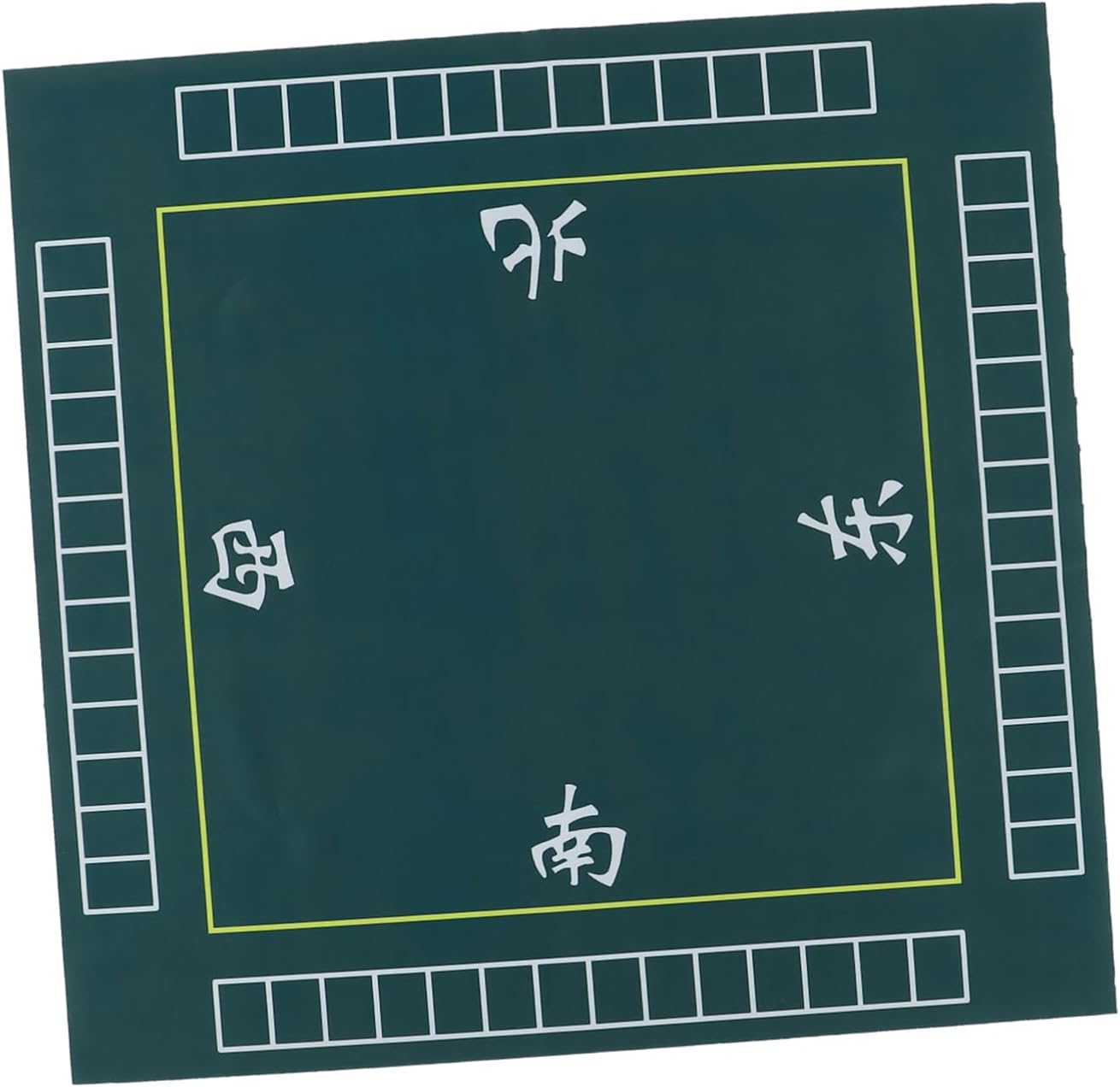 Kisangel Square Mahjong Table Cover Mat Thickened Anti-Slip Soundproof Game Cushion for Mahjong Poker and Board Games