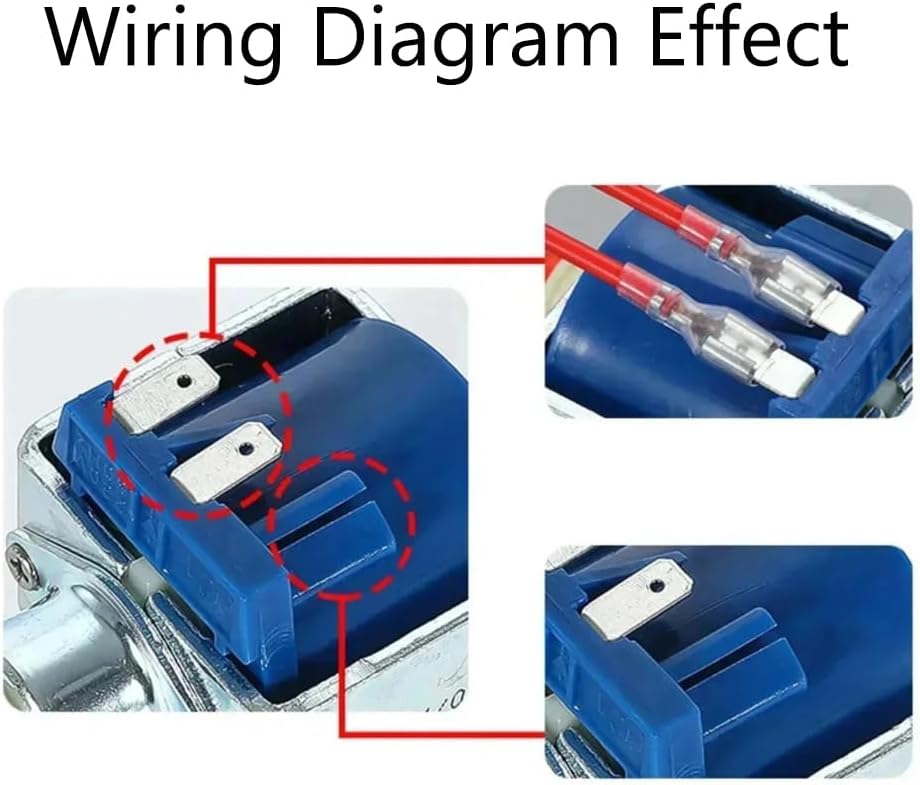 TopHomer JYPC-2 Electromagnetic Solenoid Water Pump 50cc/min, Compatible with Electric Iron, Steam Mop/Garment Steamer/Coffee Machine, etc, 52Hz 16W