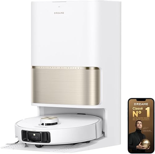 DREAME L50 Pro Ultra Robot Vacuum Cleaner and Washer with Automatic Drain and Automatic Mop Cleaning, Intelligent Obstacle Avoidance and 360° Navigation, 19,500Pa Suction - 1