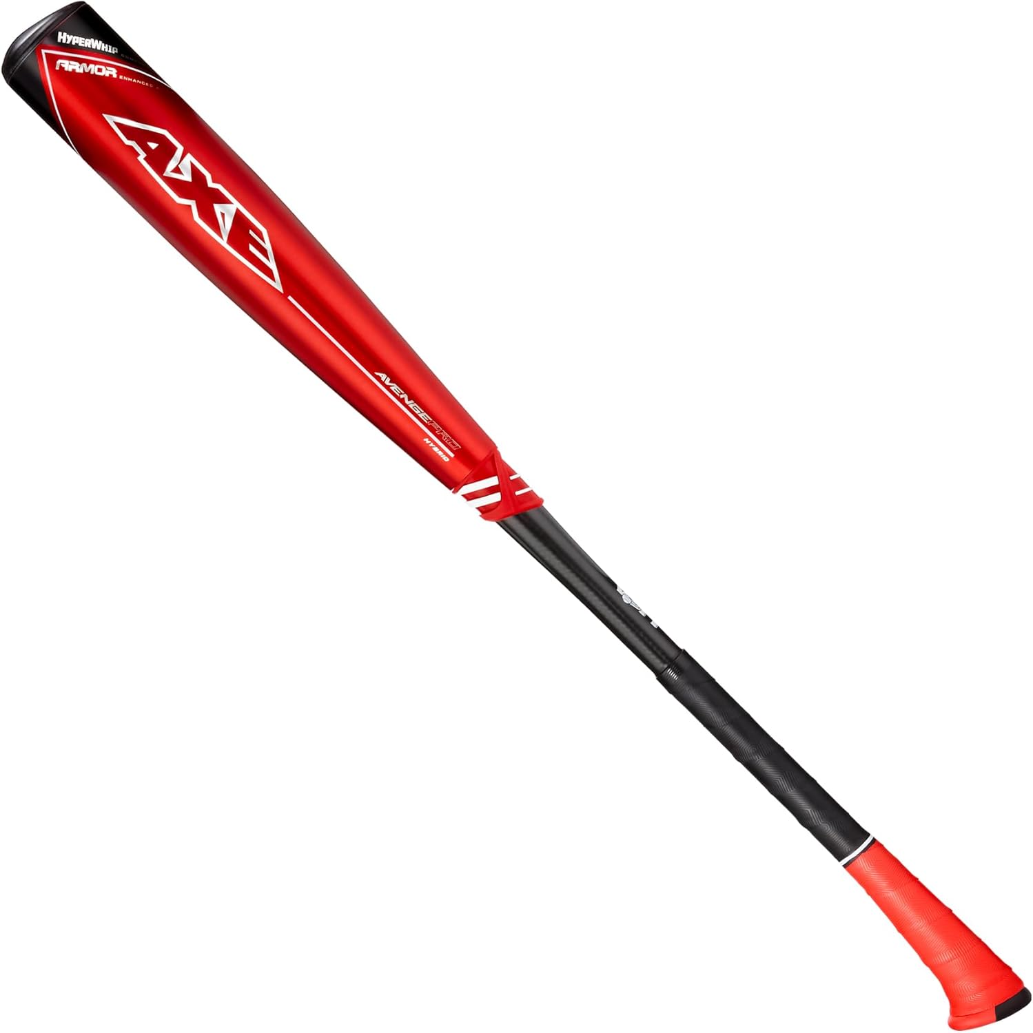 Axe Bat 2023 Avenge Pro Hybrid (-10, 2-5/8") USA Baseball Bat, 3-Piece Hybrid, Red/Black