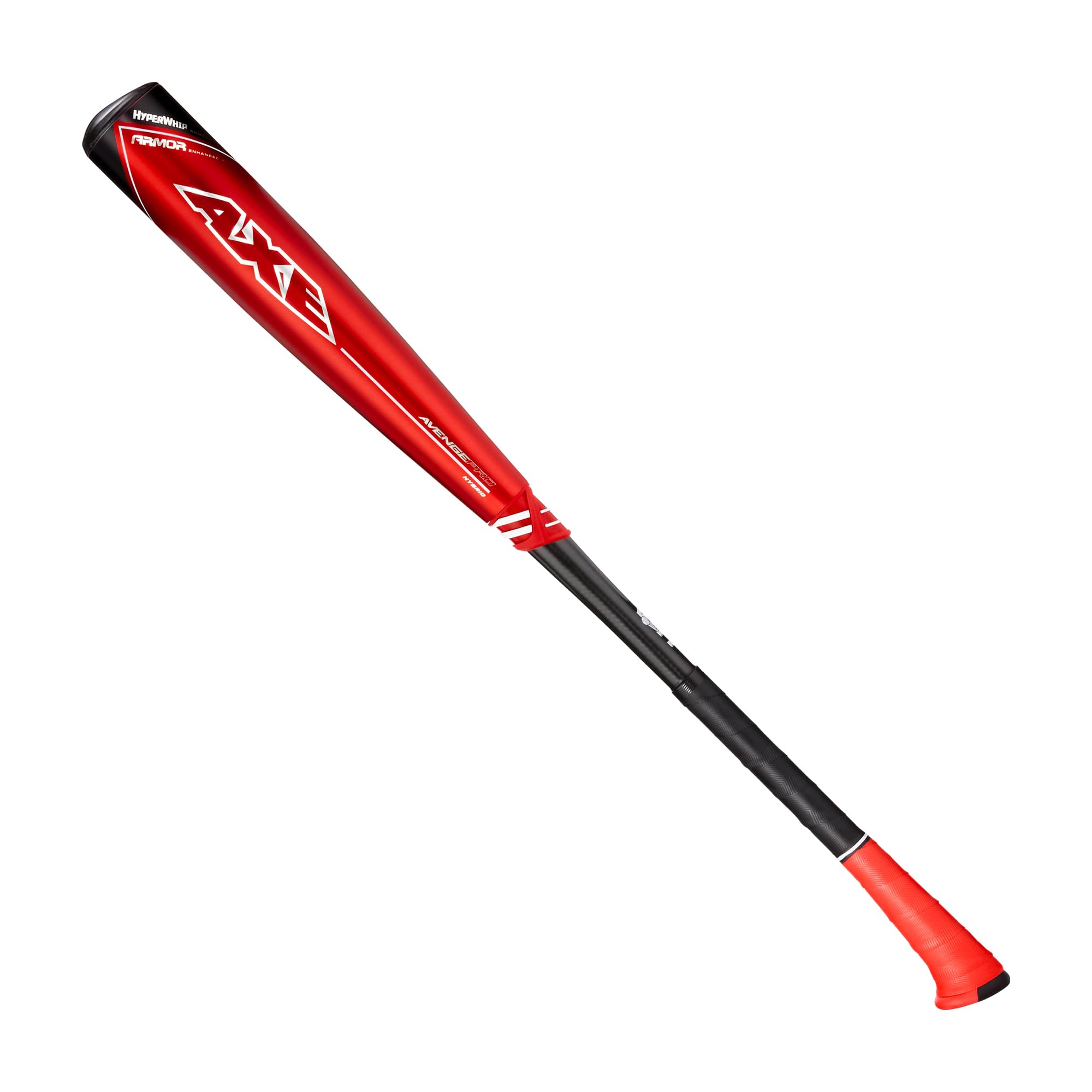 Axe Bat 2023 Avenge Pro Hybrid (-10, 2-5/8") USA Baseball Bat, 3-Piece Hybrid, Red/Black