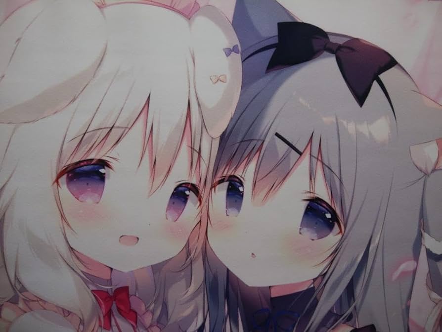 しらたま　 あまいろショコラータ　苺華　千絵莉　タペストリー　しらたまこ しらたまあまいろショコラータ苺華＆千絵莉B2タペストリー