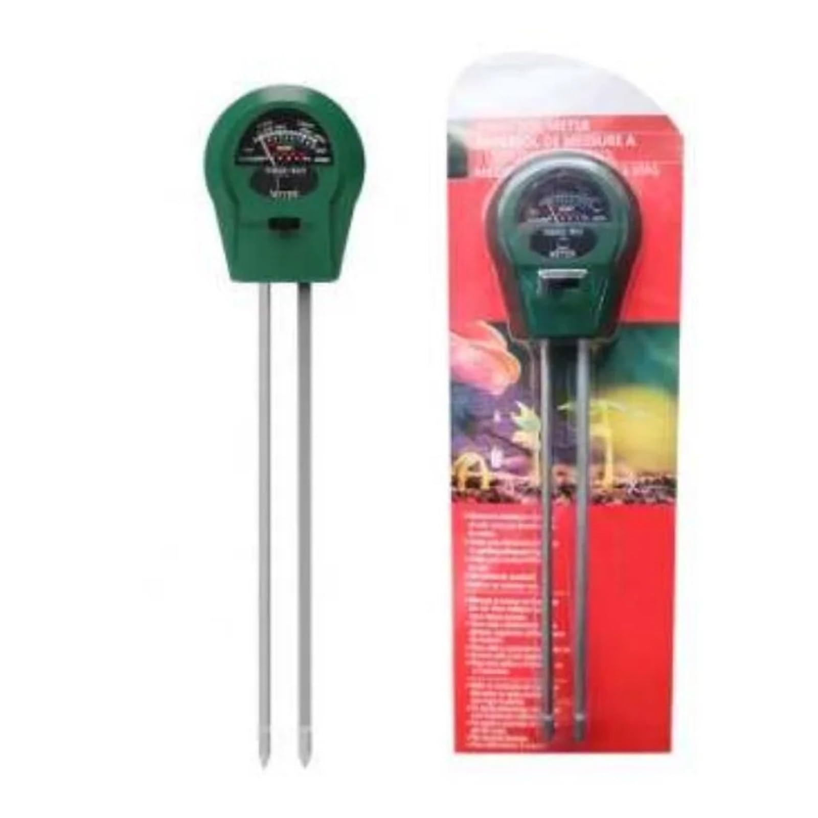 3 In1 Umidità Acqua Del Suolo PH Meter Acidità Luce Solare Test Giardino Fiori Sensore Di Tester Strumento Letture Precise