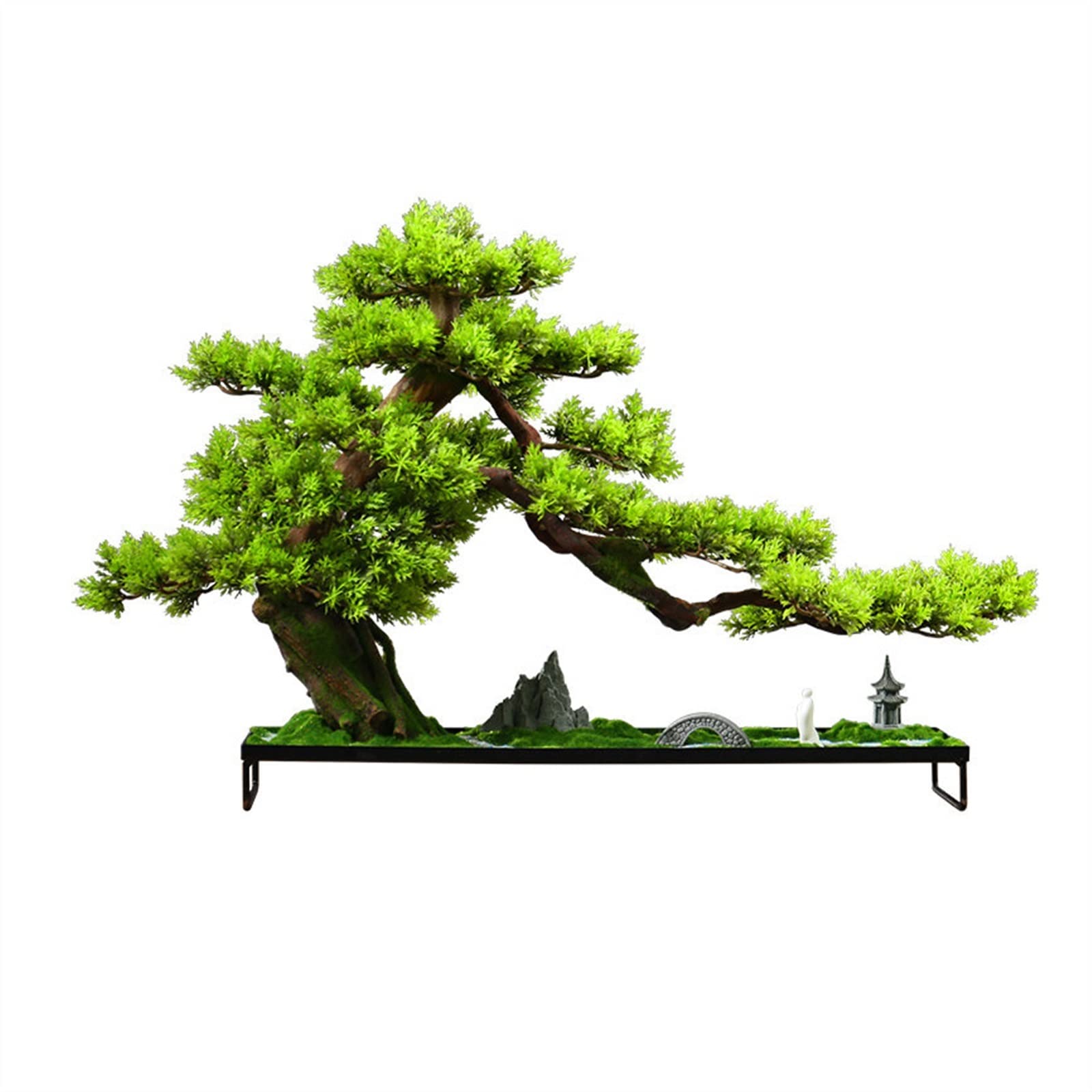 GTHTUHFD Artificial Bonsai Tree Artificial Bonsai Tree New Chinese Simulation Welcome Pine Bonsai Tree