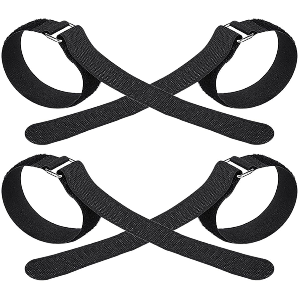 BESPORTBLE 4Pcs Shoe Traction Straps for Enhanced Stability Ice Durable Non Slip Crampons for All Shoe for Winter Activities and Outdoor Workers