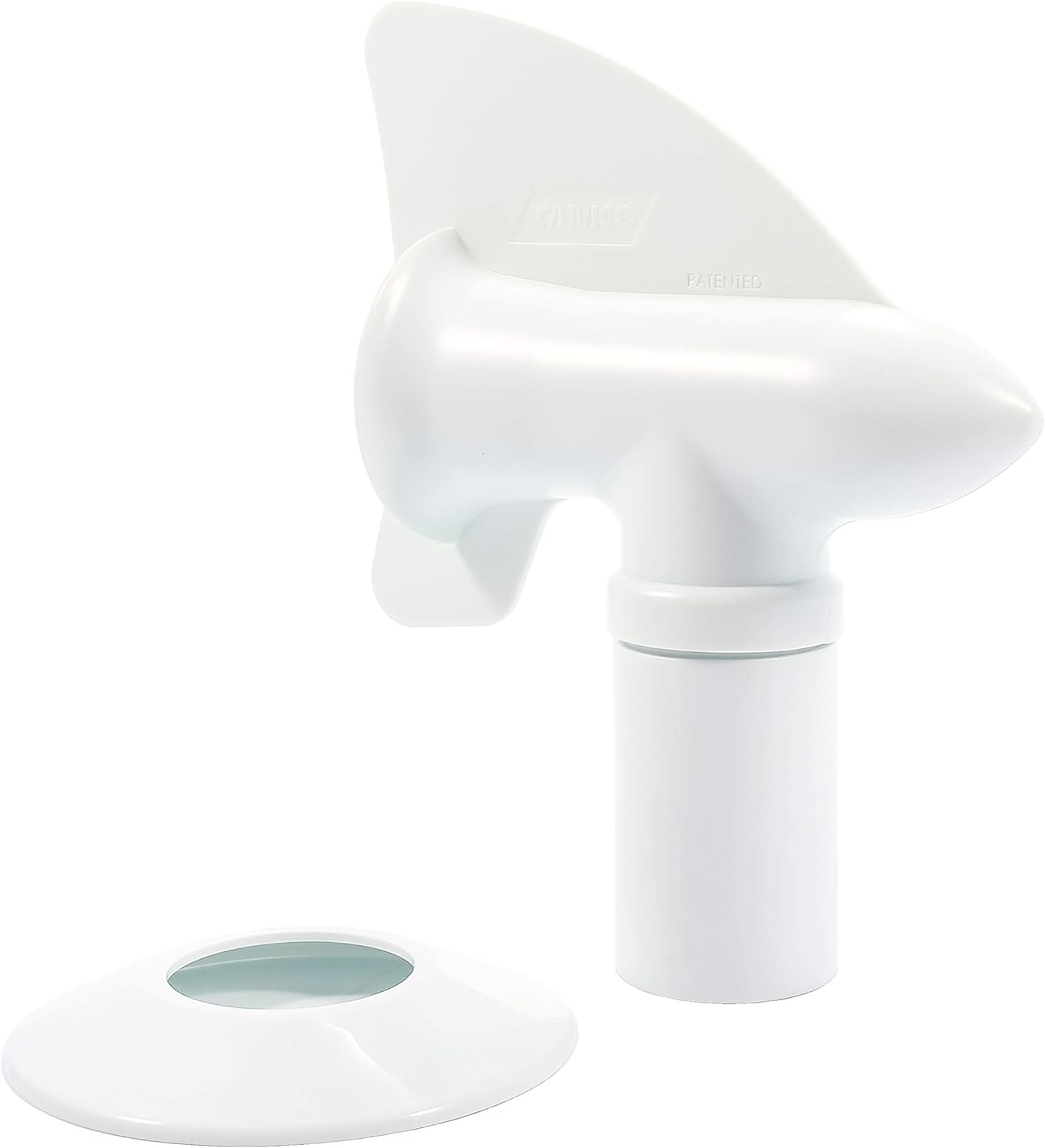 Camco Cyclone Rotating Sewer Plumbing Vent - Rids Odors from Your RV Holding Tank, Rotes 360 Degrees to Pull Odors Up and Away - White (40595): Automotive