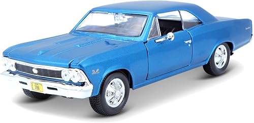 Maisto 1:24 1966 Chevy Chevelle SS 396 Modelo de coche, multicolor