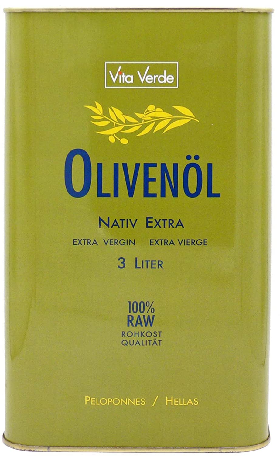 Vita Verde Bio-Olivenöl nativ extra 3l