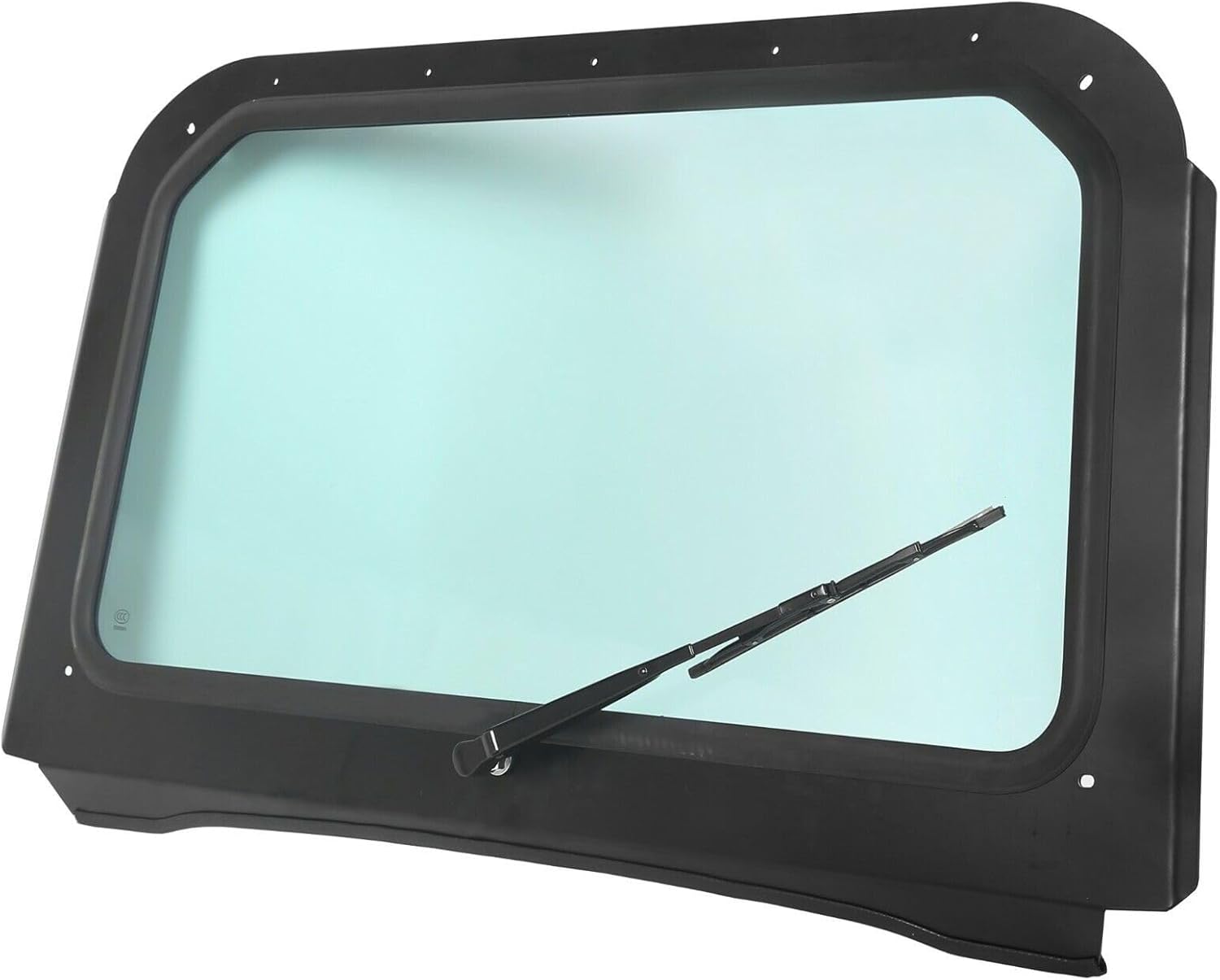 for Full Glass Windshield With Wiper Black Front F2PR8X95FGWWWB