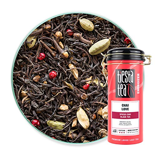 Tiesta Tea - Chai Love, Loose Leaf Spiced Chai Black Tea, High Caffeine, Hot & Iced Tea, 4 oz Tin -  - //coolthings.us