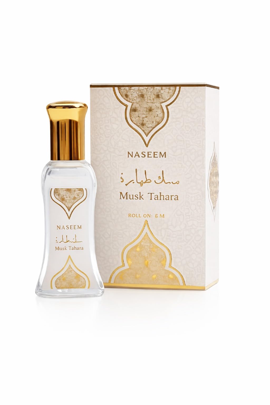 NASEEM Musk Tahara Roll On Perfume (24 ml) Long Lasting White Musk Attar | Alcohol-Free Concentrated Fragrance Soft, Clean & Elegant Scent-image-6