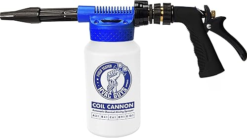 Limpiador de cañón de bobina pulverizador de mezcla para aire acondicionado y refrigeración, proporciones de dilución del limpiador de bobinas - 2