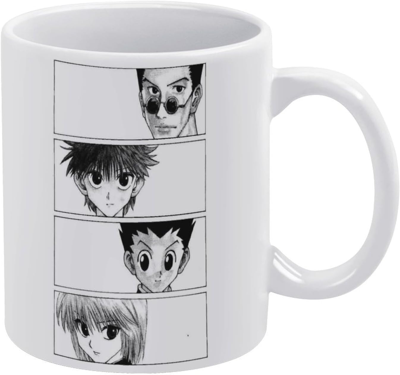 ハンター×ハンター マグカップ コップ 瀬戸物 セラミック 飲み物用 アニメ ゲーム 推し キャラ 誕生日 クリスマス プレゼント 記念品 ゲーム カフェ・オフィス・家用