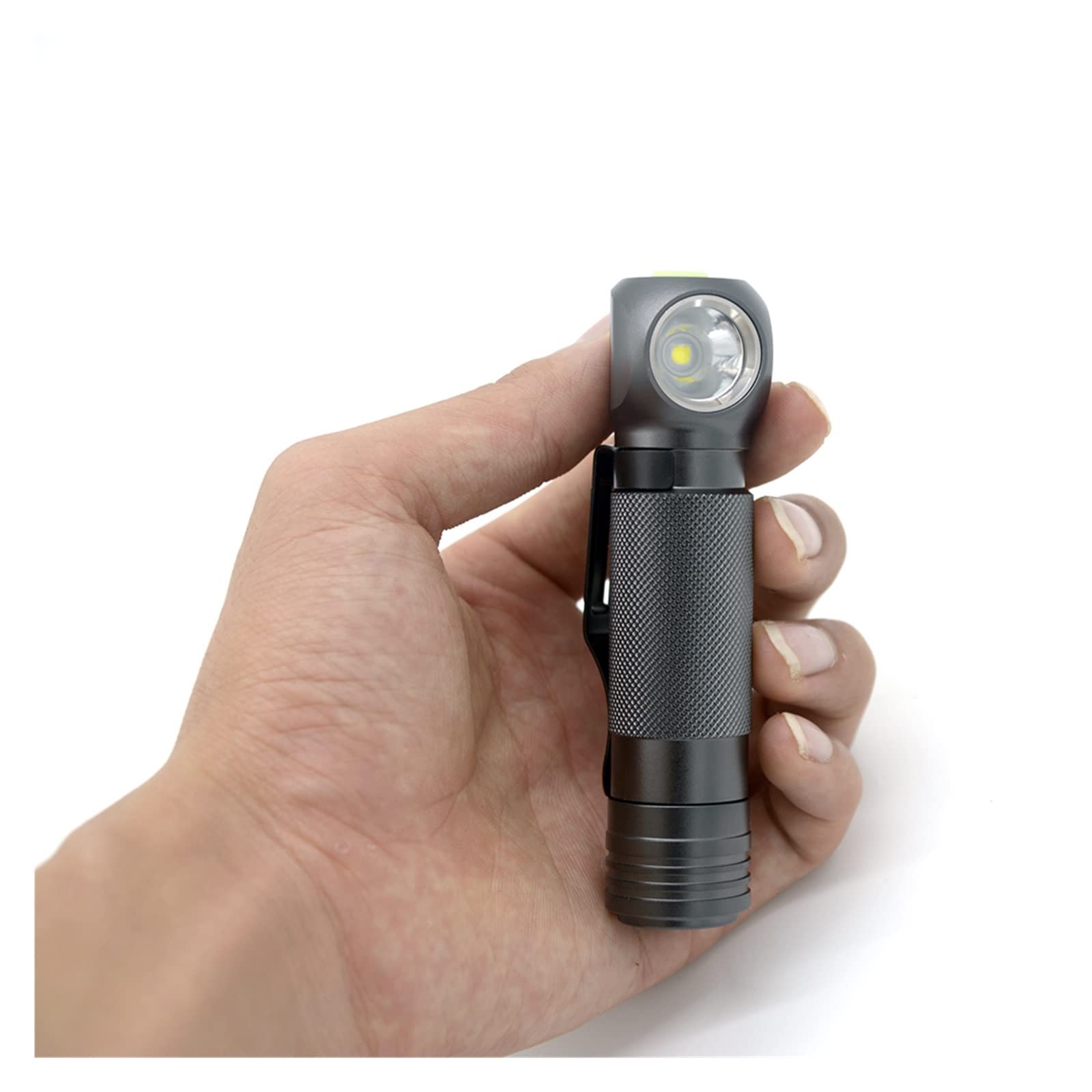 Latarka czołowa LED 8000LM XPL V5 - Wodoodporna latarka czołowa kempingowa i myśliwska z 3 trybami - Mocna latarka akumulatorowa 18650 (kolor: opakowanie)