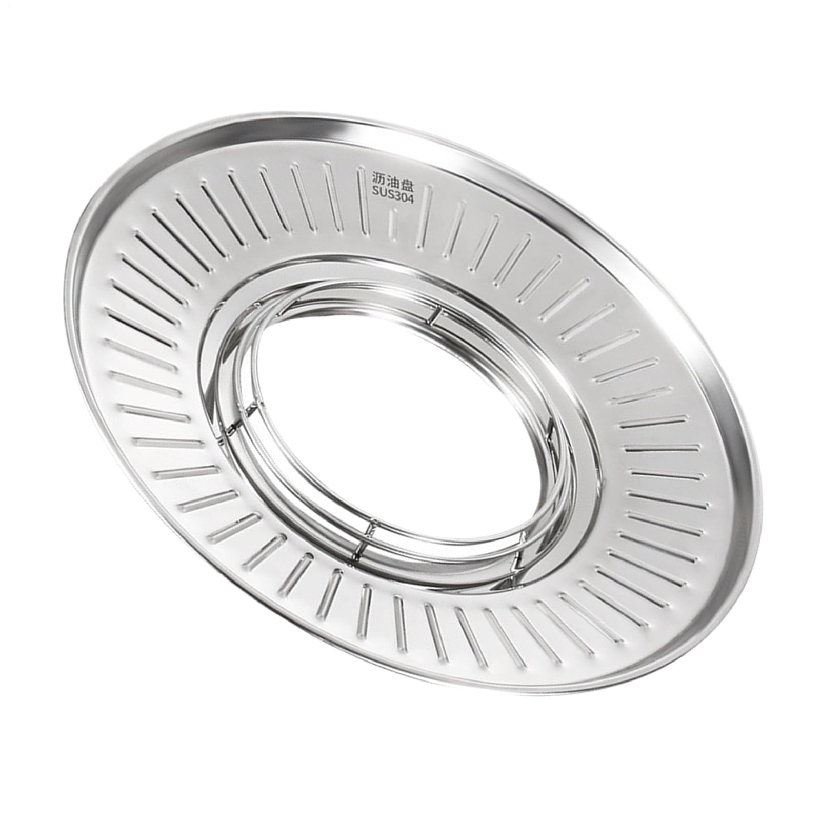 Plateau filtre à huile de cuisine pour rôtissage et grillade