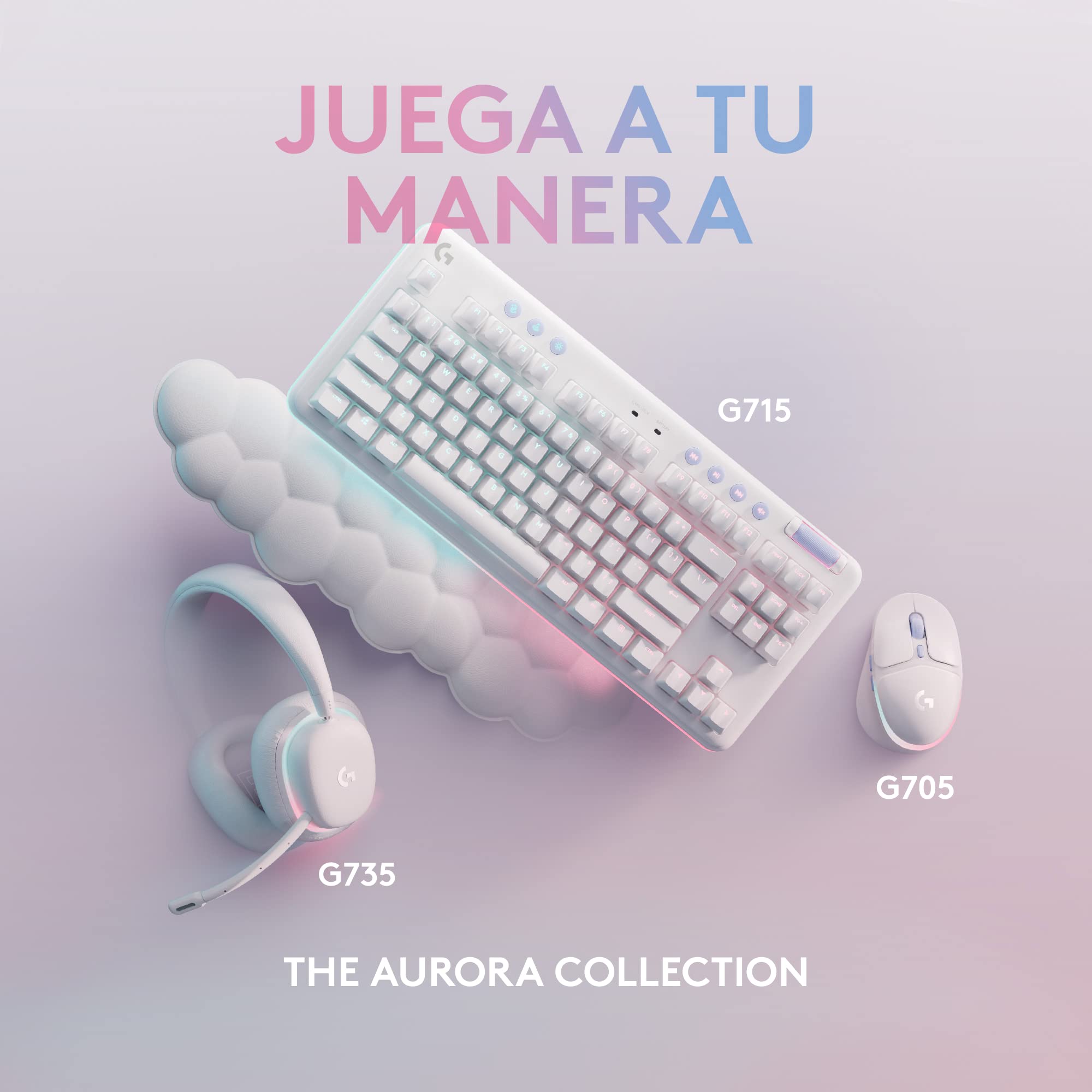 Teclado Gaming Logitech G715 QWERTY Inglés EEUU