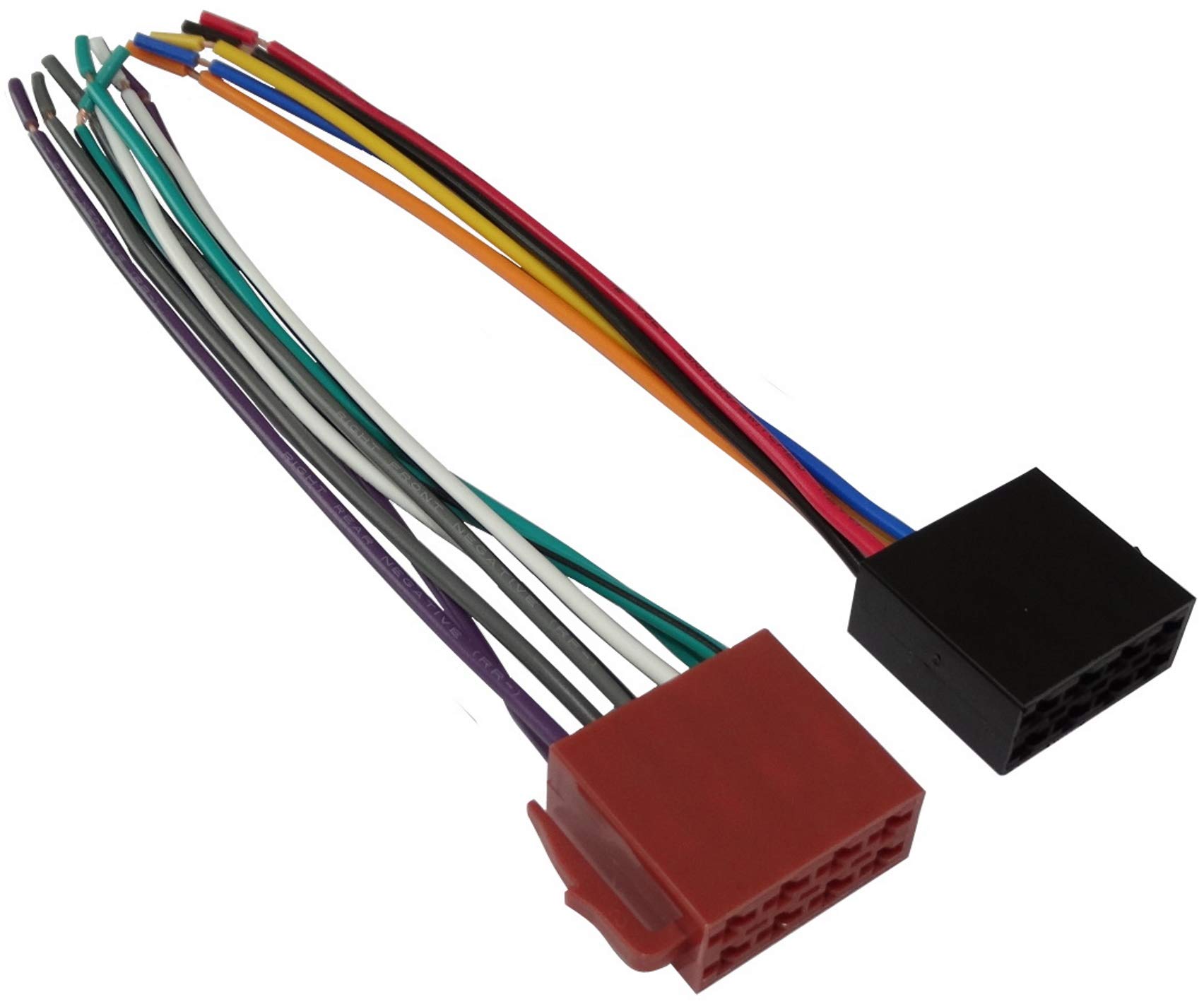 AERZETIX: Lot de 2 - Fiches connecteurs Femelles - ISO Faisceau câbles - Standard - pour autoradio - C1986