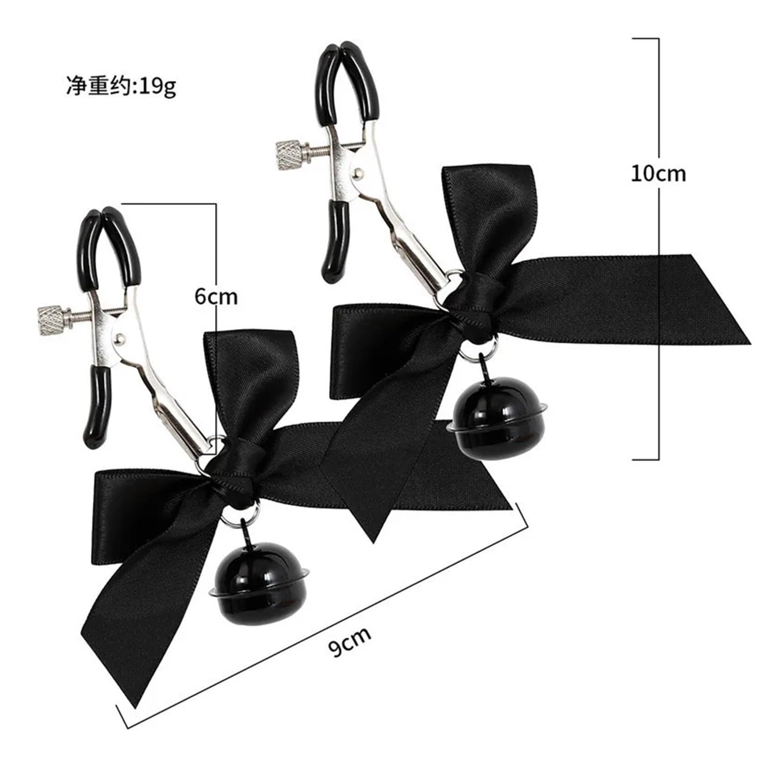 Pince à sein sm Femme Homme Nipple Clamps avec Chaîne Clitoris Clamps