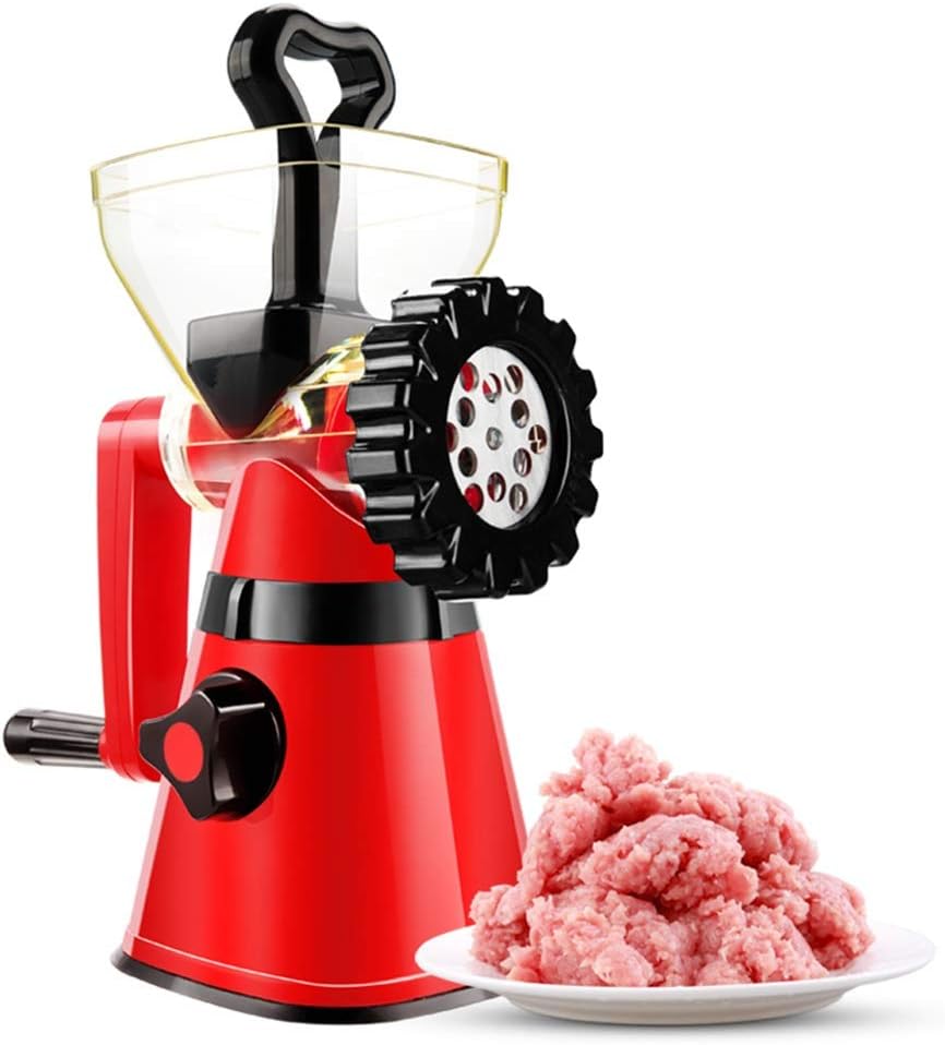 Manual Meat and Vegetable Grinder Mincer, Sausage Maker