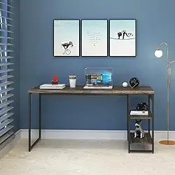 Compace Desing, Escrivaninha com Estante Baixa 2 Prateleiras 1,50m Dynamica