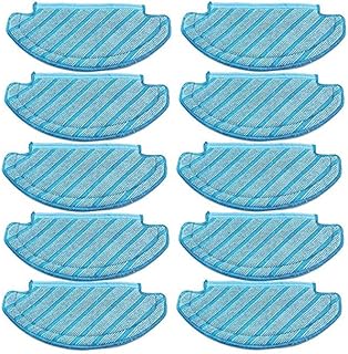 10pcs Replacment Parts Mop Pads for Ecovacs Deebot Ozmo T8 AIVI/T8 Max/ T8/ T9/ T9 AIVI /N8/ N8 Pro Plus/ N8 Pro/Yeedi Vac...