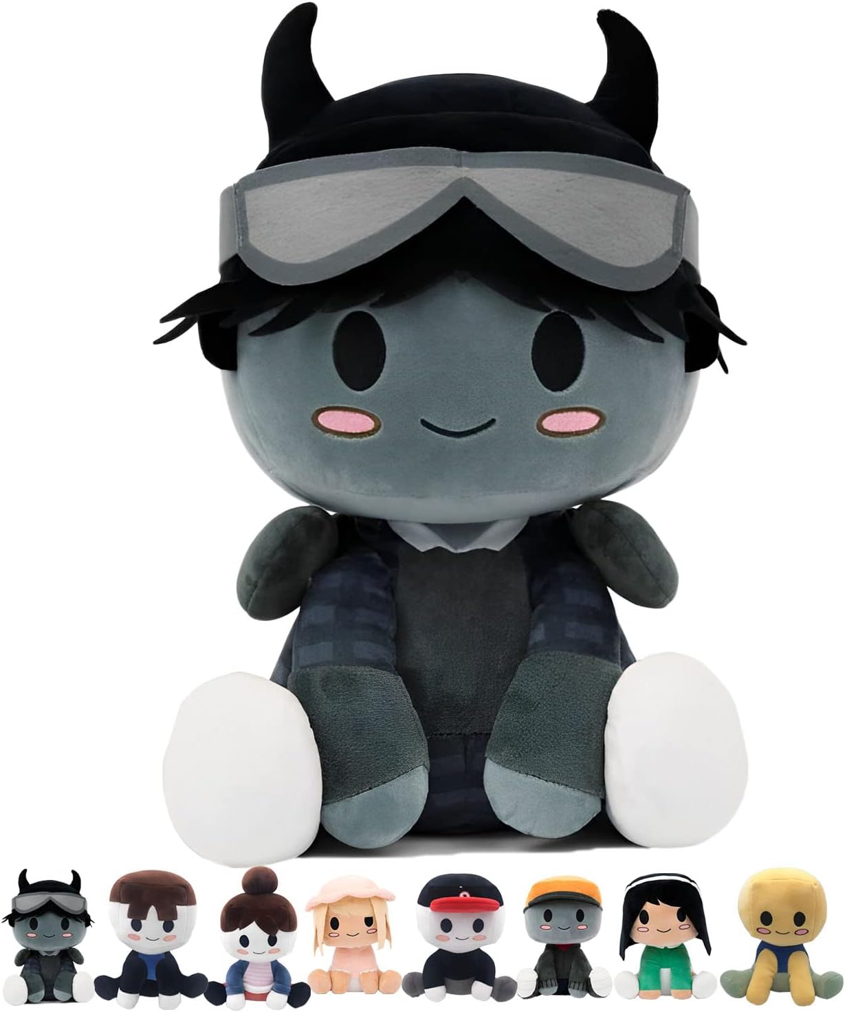 VACHTI Blox Buddies Plushies, 20cm/7.87in Blox Buddies Plush Noob, Blox