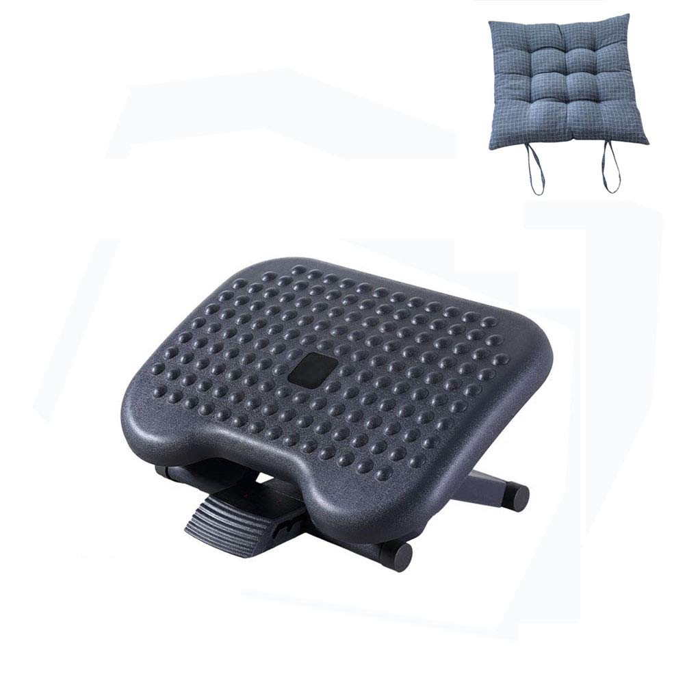 Étape pied réglable contre la fatigue lombaire au bureau