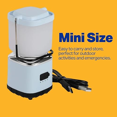 Miniatura 10 de LUXPRO LP189 Mini Linterna - Luz de Camping Recargable USB-C - con 4 Modos de Color - Linterna LED Regulable Portátil para Senderismo y Emergencias