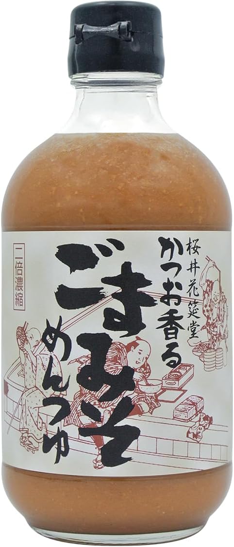 ポールスタア 桜井花筵堂 ごまみそめんつゆ 瓶 455g×3個