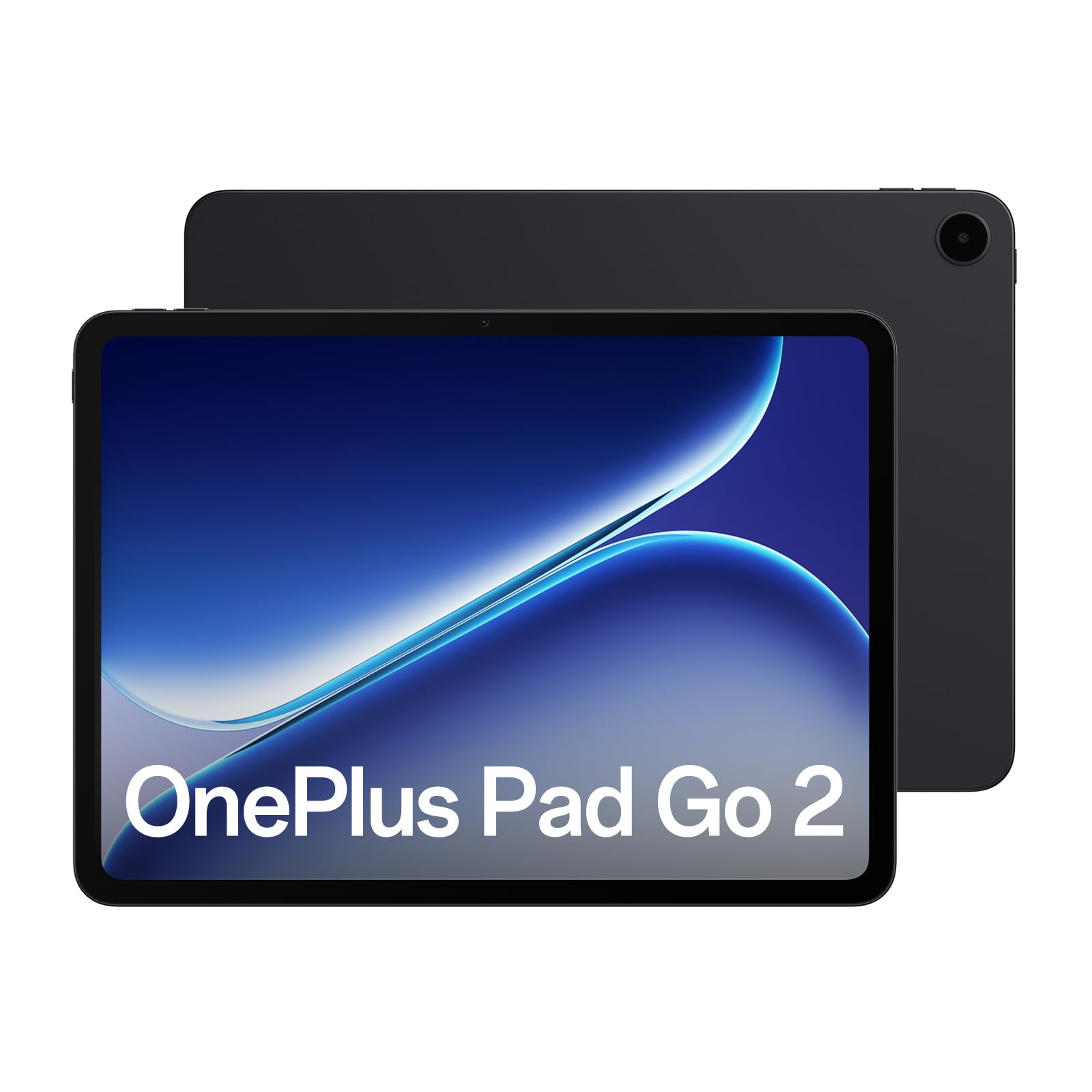 OnePlus Pad Go 2 LTE 5G 12,1" Tablet, 256 GB Speicher 8 GB Arbeitsspeicher, 10.050 mAh Akku,120 Hz 2,8K 7:5 Display, Wi-Fi 6, KI Funktionen, unterstützt 33W SUPERVOOC Schnellladen, Shadow Black