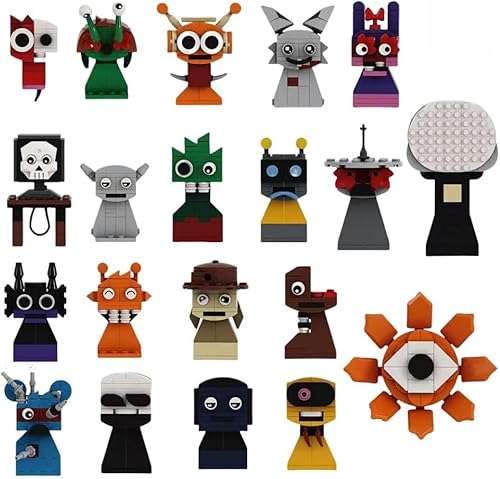 �X�v�����L�[ �u���b�N Sprun-ki �O�b�Y �X�^���f�B���O���f��20�_�Z�b�g�ł� �������� �L�����N�^�[ �̂������X�^�[ �z���Q �X�v�����L�[ (20pcs-B)