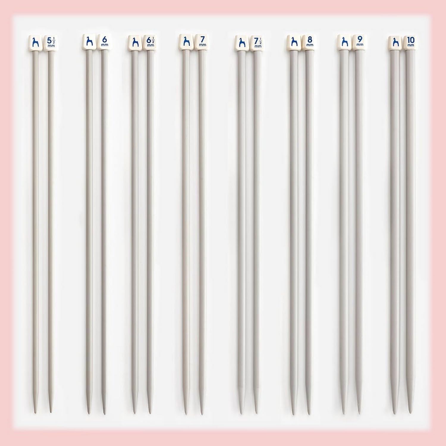 Pony Classic Single Point Aluminum Knitting Needles 35cm 5.5mm - 1pc