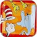 Amscan Dr. Seuss Party, Paper Square Plates, 9