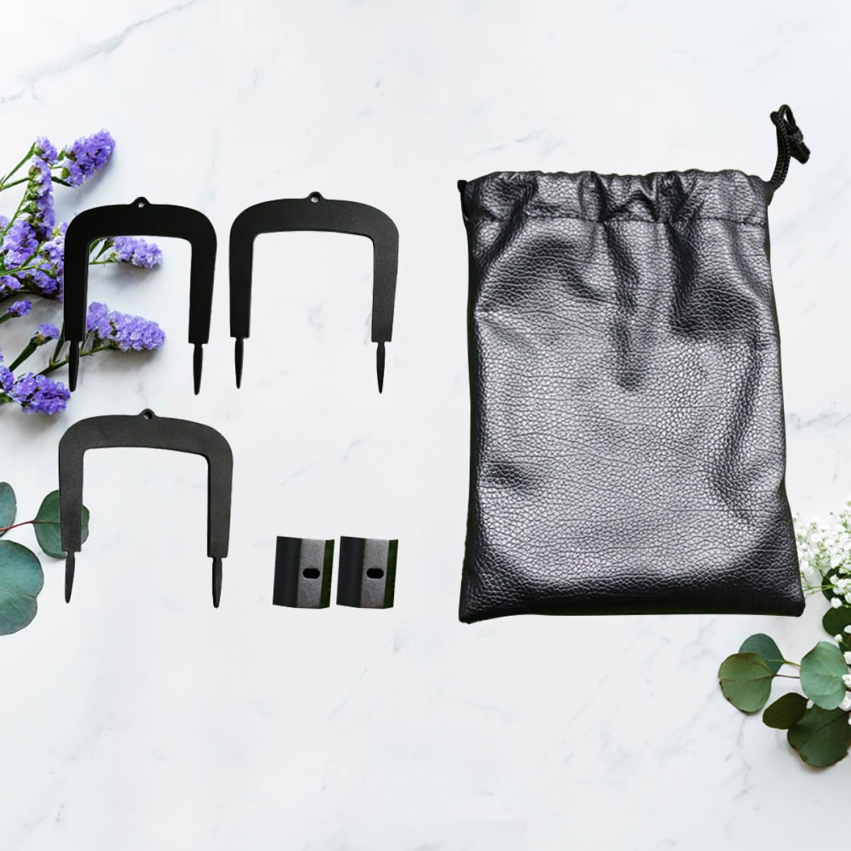 SUPVOX Golfers Essential Aluminum Alloy Putting Gate Set for Efficient Practice Alignment