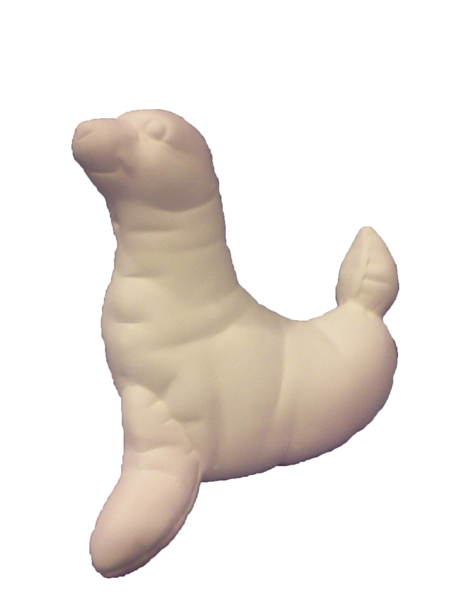 Softy Seal 8" Ceramic Bisque, Ready to Paint