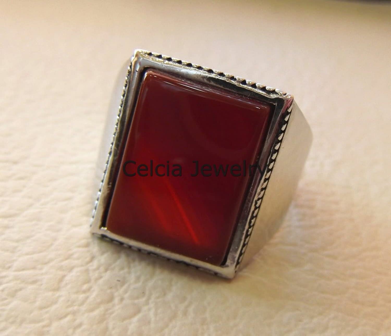 Rechteckiger flacher Ring aus natürlichem Edelstein, atemberaubender Ring, Statement-Ring, ultimativer Ring, exklusiver Ring, perfekter Ring, entzückender Ring, Vatertagsgeschenke
