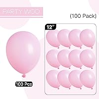 Vista 255 de PartyWoo Nude Balloons 100pcs 12 Inch Apricot Boho Fall Neutral Latex Helium Balloons for Graduation Wedding Anniversary Birthday Boy Baby Shower