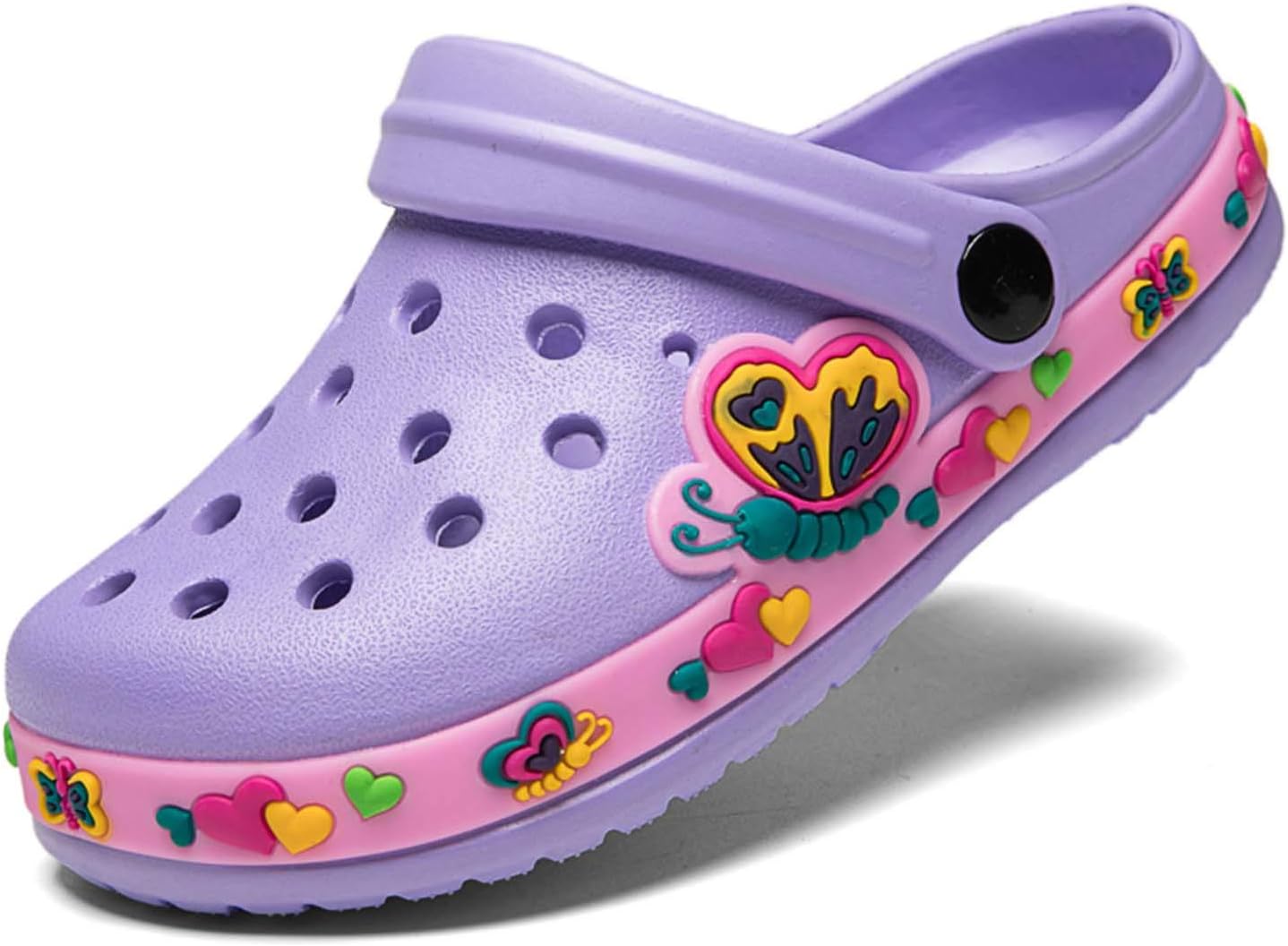 CERYTHRINA Kid's Cute Garden Clogs Shoes Cartoon Slides Sandals Clogs Children Beach Pool Slippers