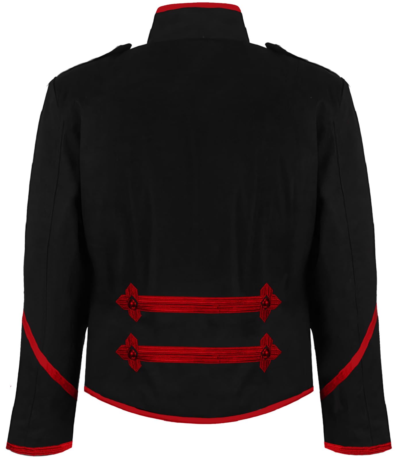 Pamposh Steampunk Hussar Napoleon Military Drummer Parade Jacke