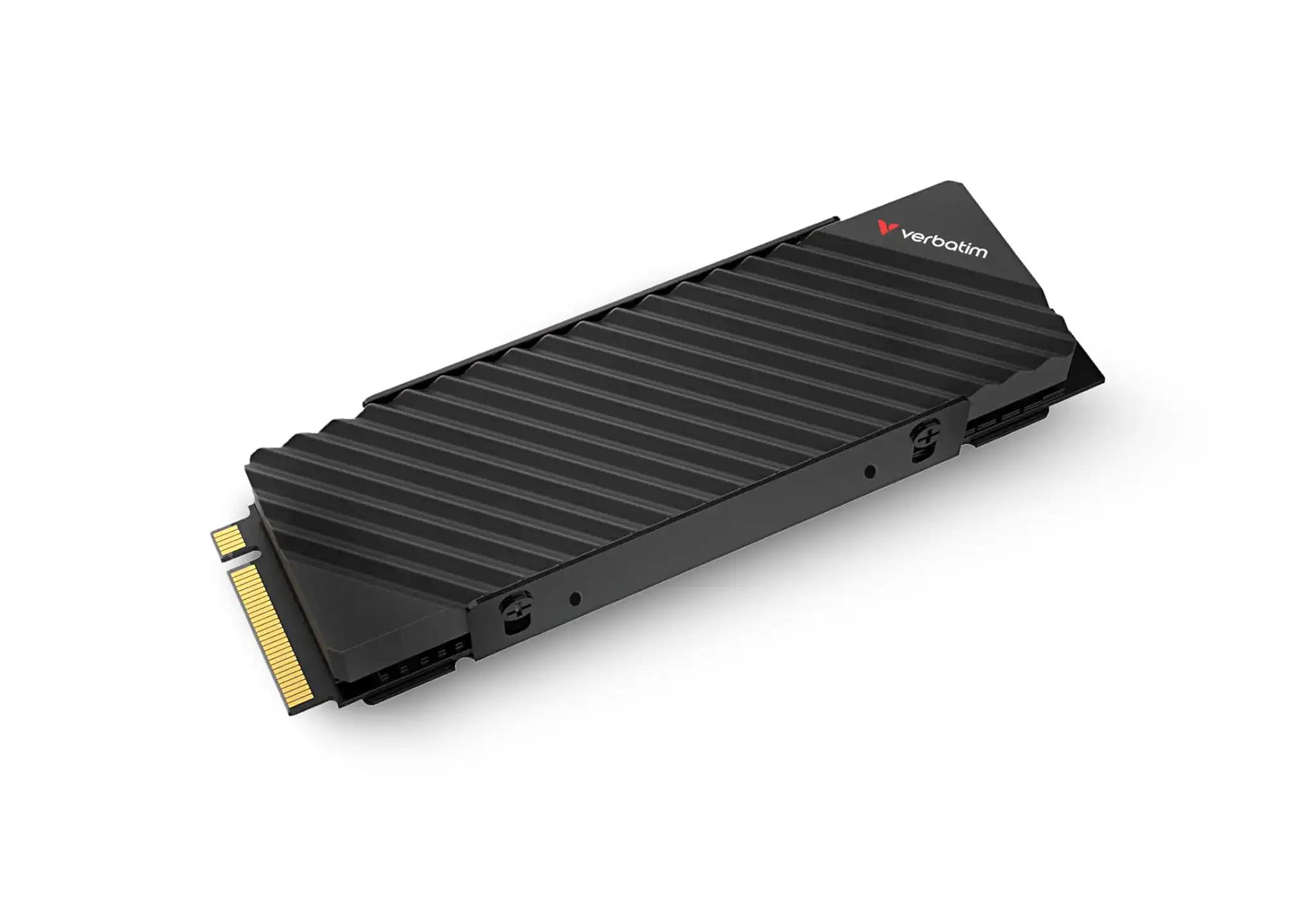 Verbatim Vi7000G NVMe M.2 SSD 2 TB, internes SSD-Laufwerk mit PCIe Gen 4, bis zu 7.400 MB/s Lesegeschwindigkeit, Hochleistungs-SSD für Gaming PC und PlayStation 5, schwarz