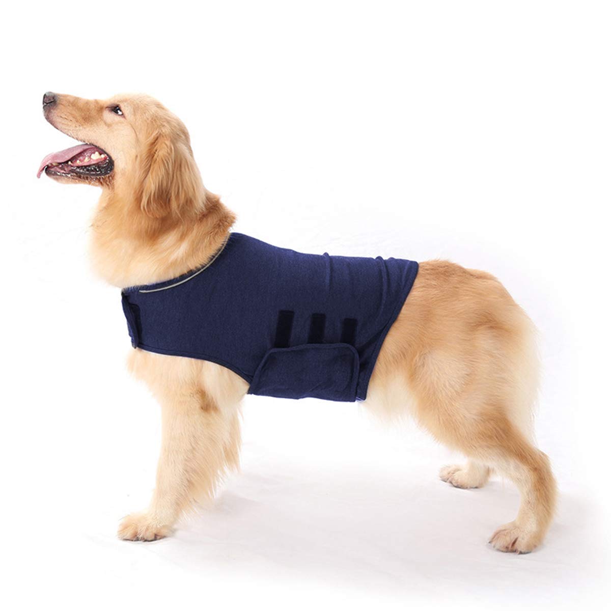 Sonhomay Dog Anxiety Jacket Relief Coat Adjustable Thunder Dog Wrap Vest Calming Jacket for Small Large Pet Dogs Anxiety Stress Relief Fireworks Vet Visits and Separation Noise Block - Image 2