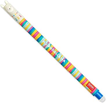 Legami Erasable Gel Pen, Thermosensitive Ink, 0.7 mm Tip Diameter, 15 cm Length, Blue Ink