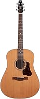 Vista 1 de Seagull S6 Cedar - Guitarra acústica delgada original, diapasón de palisandro, semibrillante natural