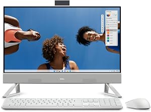 Dell Inspiron All-in-One AIO Desktop 23 8 Touchscreen Intel Core 7 150U 10-Core 32GB DDR4 1TB SSD Windows