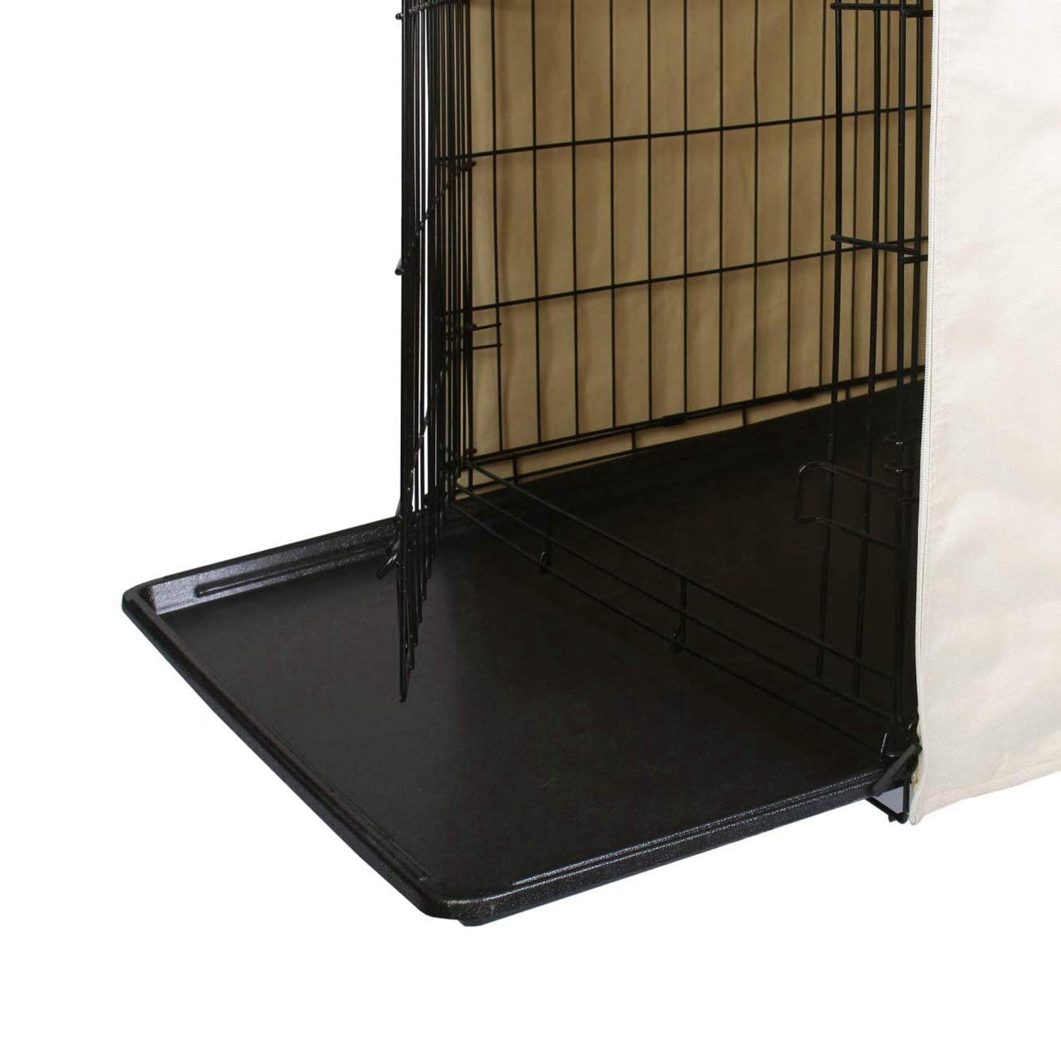 Hundekäfig-Abdeckung Ochsenstoff, universell passend für 91,4 cm Draht-Hundebox