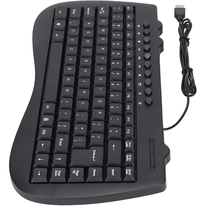 ひし型 87キーキーボード 便利なusbタッチキーボード ホームオフィス用のプラグアンドプレイusbインターフェイス 英語 Fmfm Com Mx