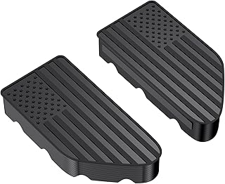 Bed Rail Stake Pocket for GMC Chevy Silverado/GMC Sierra 2500/3500HD(2020 2021 2022 2023 2024), Chevy Silverado/GMC Sierra 1500(2019-2024), Truck Rear Caps Bed Rail Holes Covers (2PCS), TC01